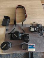 Canon EOS 450D plus extra ultrasonic lens plus flits, Audio, Tv en Foto, Fotocamera's Digitaal, Ophalen of Verzenden, Zo goed als nieuw