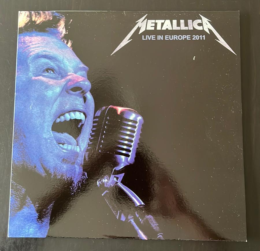 Metallica - Live In Europe 2011 - Rood Vinyl, Enlèvement ou Envoi, Comme neuf