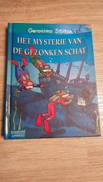Geronimo Stilton - Het mysterie van de gezonken schat, Fictie algemeen, Geronimo Stilton, Ophalen of Verzenden, Zo goed als nieuw
