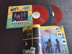 KISS - OUTRAGE THE ESTABLISHMENT - 2 lp ROOD vinyl, Ophalen of Verzenden