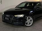 ***Audi A3 S-line Automaat 12 maanden garantie, Auto's, Audi, Automaat, 4 cilinders, Zwart, Leder
