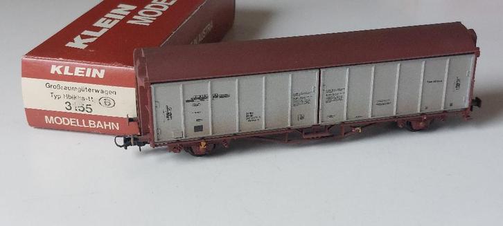 SNCB/NMBS KLEINMODELLBAHN-WAGEN HBIKKS-TT*HO*DC N 3165, Hobby en Vrije tijd, Modeltreinen | H0, Zo goed als nieuw, Wagon, Gelijkstroom
