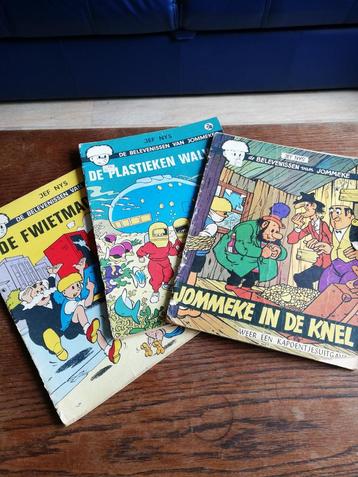 3 strips van Jommeke uit 1972