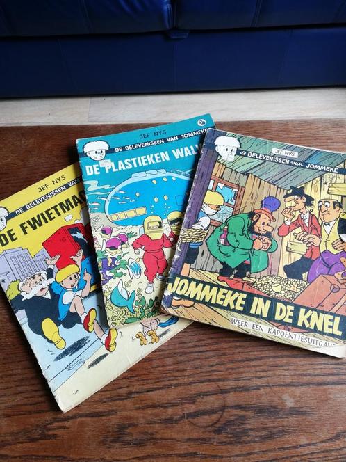 3 strips van Jommeke uit 1972, Livres, BD, Utilisé, Plusieurs BD, Enlèvement ou Envoi
