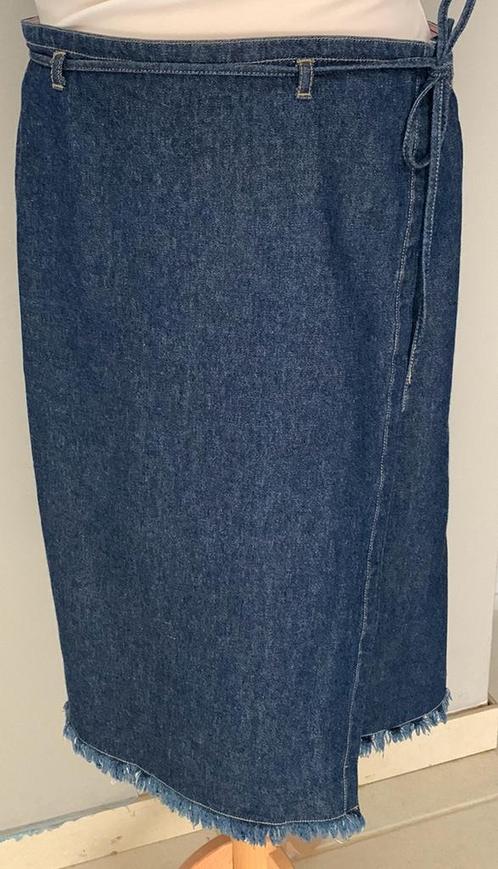 Cracker  XL overslag Jeans rok Nieuwstaat, Kleding | Dames, Rokken, Zo goed als nieuw, Maat 46/48 (XL) of groter, Blauw, Ophalen of Verzenden