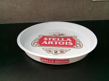 PLateau en tole STELLA ARTOIS blanc 