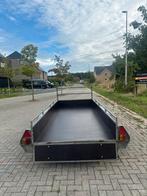 Grote aanhangwagen dubbelas 350 X 150CM, Auto diversen, Aanhangers en Bagagewagens, Ophalen of Verzenden, Zo goed als nieuw