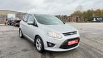 Ford C-Max 1.0i Ecoboost 125 PK GARANTIE, Auto's, Ford, USB, Zwart, Bedrijf, 5 deurs