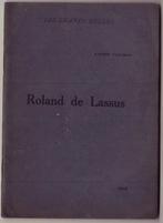 Ernest Closson, Roland de Lassus, Artiste, Ernest Closson, Utilisé, Enlèvement ou Envoi