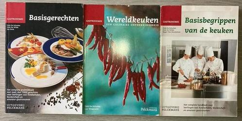 D. De Schutter - Basisgerechten/Wereldkeuken/Basisbegrippen, Boeken, Schoolboeken, Zo goed als nieuw, Nederlands, Verzenden