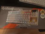 steelseries apex pro gen 3 white, Computers en Software, Ophalen, Zo goed als nieuw