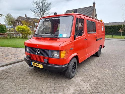 Mercedes 310 brandweerwagen t1 tn camper 1987, Auto's, Oldtimers, Particulier, Mercedes-Benz, Benzine, Overige carrosserie, 4 deurs