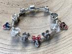 Knappe armband met Mickey en Minnie Mouse, NIEUW, Ophalen of Verzenden, Nieuw, Met strass