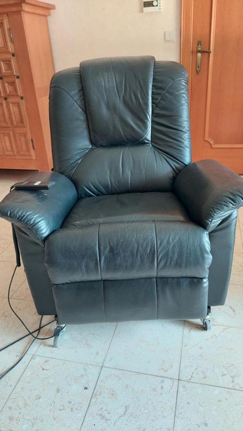 relaxzetel elektrisch, Huis en Inrichting, Zetels | Zetels, Gebruikt, Rechte bank, Eenpersoons, Minder dan 150 cm, Minder dan 75 cm