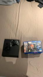 Playstation 4 850 gb geheugen met een controller en 23 games, Ophalen, 1 TB, Met 1 controller, Original