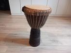 Heel mooi afgewerkte en kwaliteitsvolle djembe, Muziek en Instrumenten, Ophalen, Gebruikt, Melodische percussie