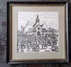 Oostende Stene Paardeninzegening voor de kerk 1976 door Will, Ophalen of Verzenden