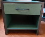 Nachtkastje met opbergvak (groen), Moins de 55 cm, Moins de 45 cm, Enlèvement, Utilisé