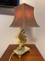 Vintage lamp deknudt Hollywood regency haan, Huis en Inrichting, Lampen | Tafellampen, Ophalen of Verzenden, Zo goed als nieuw