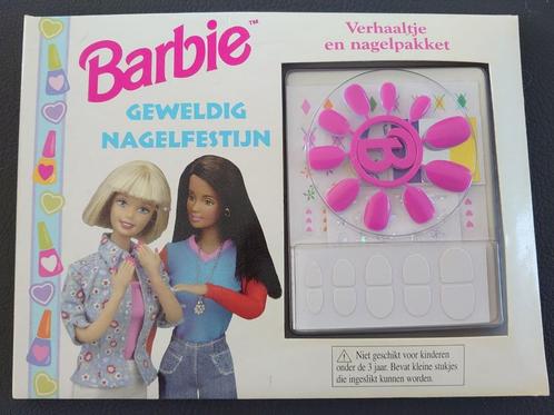 Barbie : Verhaaltje & nagelpakket, +5jr, Kinderen en Baby's, Kindermode-accessoires, Zo goed als nieuw, Ophalen of Verzenden