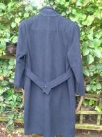 lange wollen mantel maat 38 /oversized, Ophalen of Verzenden, Gedragen, Maat 38/40 (M), Blauw
