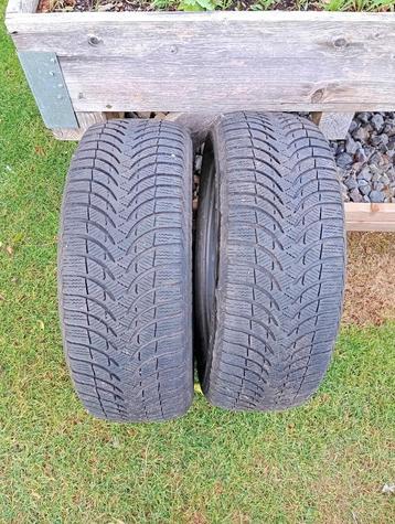 2 pneus Michelin Alpin 4 205 55 16 91H 5mm! beschikbaar voor biedingen