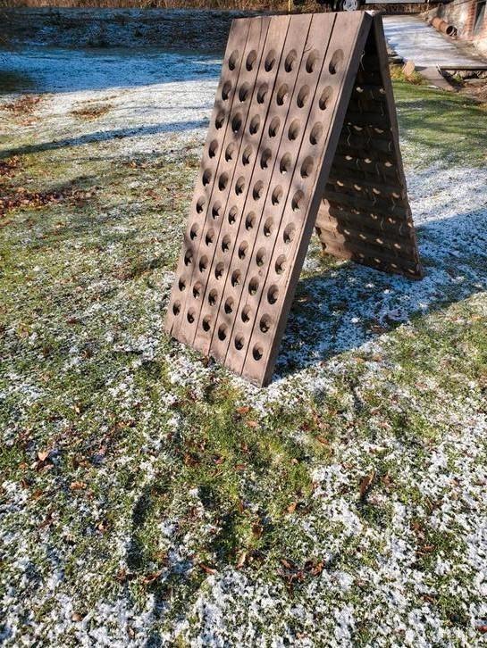 Houder voor champagneflessen., Huis en Inrichting, Woonaccessoires | Overige, Gebruikt, Ophalen