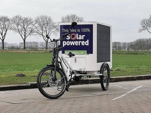 SUNRIDER - SOLAR POWERED Cargobike Elektrische Vrachtfiets, Vélos & Vélomoteurs, Vélos | Vélos avec bac, Neuf, Autres marques