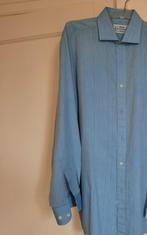 overhemd CICERONE / 41, Kleding | Heren, Overhemden, Ophalen of Verzenden, Gedragen, Blauw
