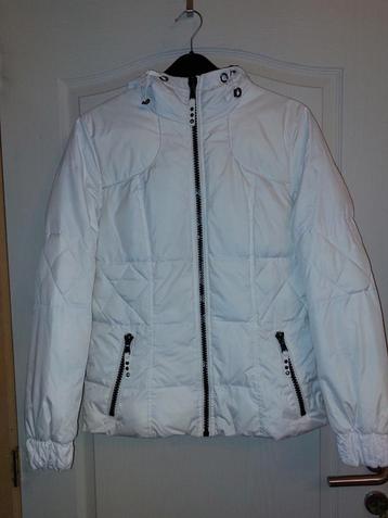 C&A Yessica T40 witte winterjas