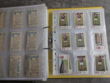 PANINI FOOTBALL 76 SET 400 st. incl LEEG album 1976 beschikbaar voor biedingen