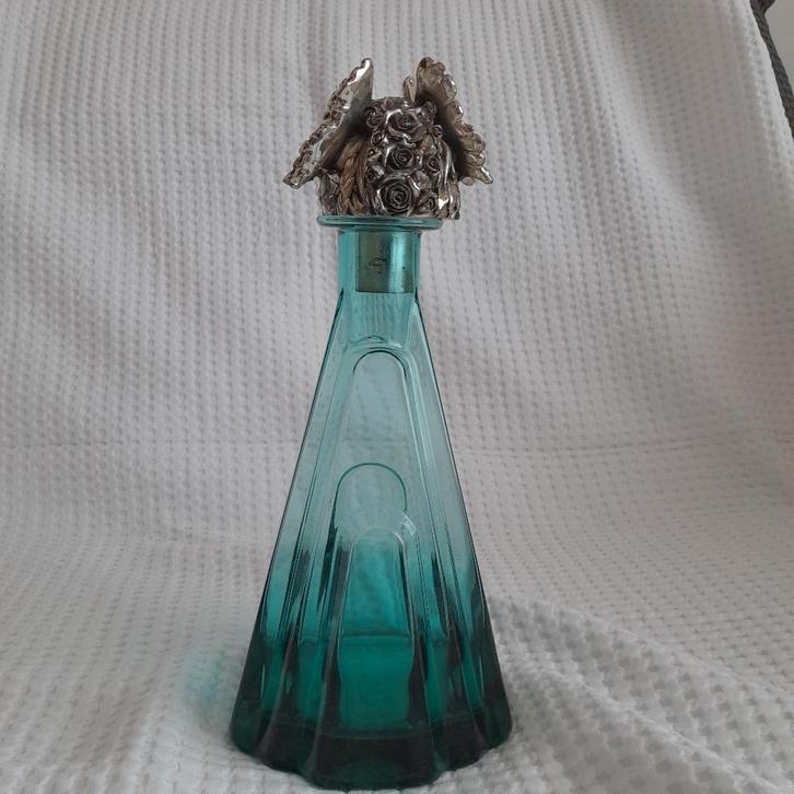 Glazen decanter, Antiek en Kunst, Antiek | Glaswerk en Kristal, Ophalen of Verzenden