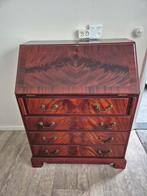Mahoniehouten secretaire antiek, Huis en Inrichting, Kasten | Secretaires, Ophalen, Gebruikt