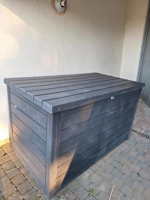 Keter opbergbox tuinkussens kussenbox, Tuin en Terras, Bergingen en Tuinkasten, Zo goed als nieuw, Kunststof, Ophalen
