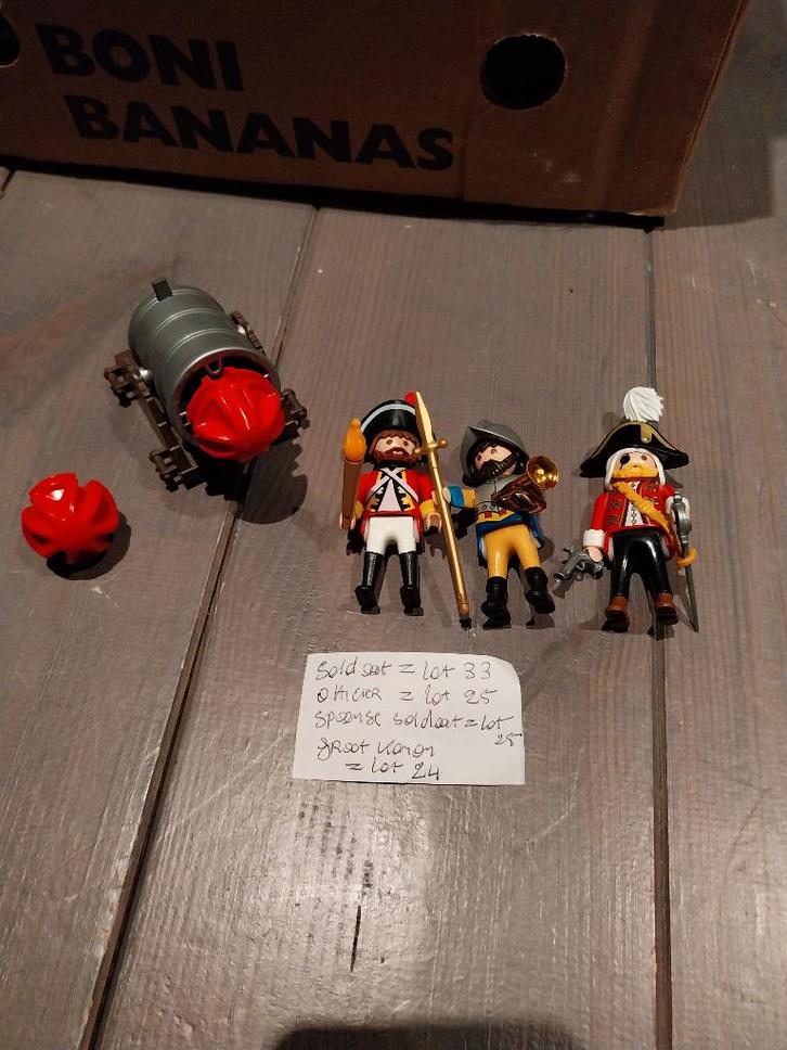 playmobil britse soldaten met kanon, Kinderen en Baby's, Speelgoed | Playmobil, Zo goed als nieuw, Complete set, Ophalen of Verzenden