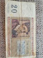 Bankbiljet 20   van 030456 Belgie, Postzegels en Munten, Bankbiljetten | Nederland, Ophalen of Verzenden