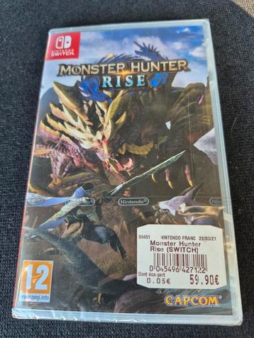 Monster Hunter Rise Switch gloednieuw  beschikbaar voor biedingen