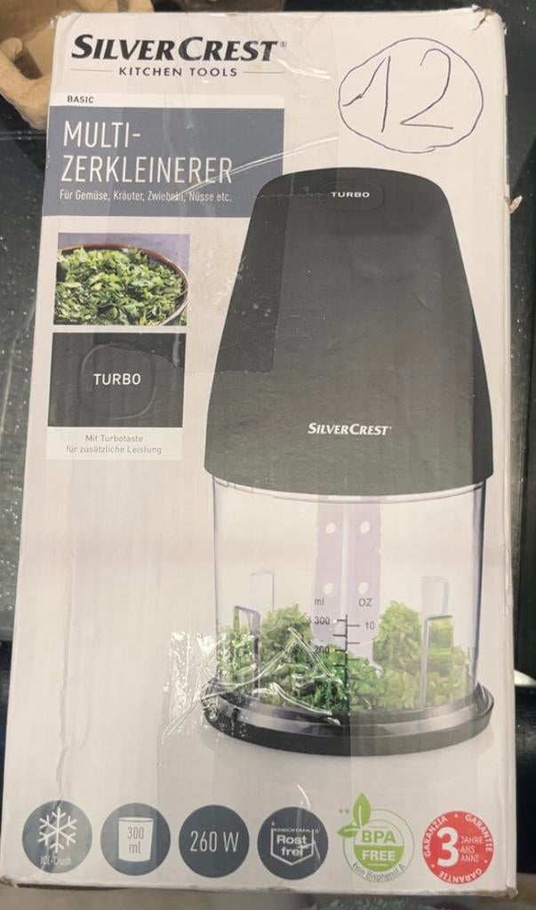 SilverCrest Multi Hakmolen – Kitchen Tools, Zakelijke goederen, Ophalen, Nieuw in verpakking