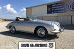 Porsche 356 B 1600 Roadster 1961 | Route 66 auctions, Autos, Oldtimers & Ancêtres, Argent ou Gris, Achat, Entreprise, Cabriolet