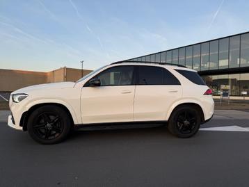 Mercedes GLE 300d 2019 jaar, Auto's, Mercedes-Benz, Automaat, Beige, GLE, Wit
