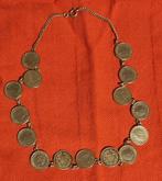 Juwelen met oude munten, Handtassen en Accessoires, Antieke sieraden, Ophalen, Armband