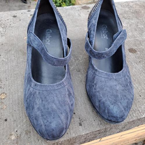 feestelijke schoenen van Gabor, Maat 38, als nieuw, Kleding | Dames, Schoenen, Zo goed als nieuw, Schoenen met lage hakken, Blauw