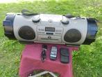 JVC RV - B 90GY Radio CD En Casette, Audio, Tv en Foto, Radio's, Ophalen, Zo goed als nieuw, Radio, Met cd-speler