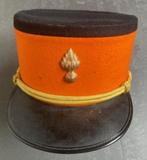 Vieux-Kepie-Armee-?-Militaria-Gendarmerie-?-Bourg-Léopold, Gendarmerie, Enlèvement ou Envoi, Casque ou Béret