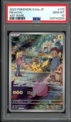 PIkachu [AR] PSA 10 - 173/165 Japanese Scarlet & Violet 151, Hobby en Vrije tijd, Verzamelkaartspellen | Pokémon, Ophalen of Verzenden