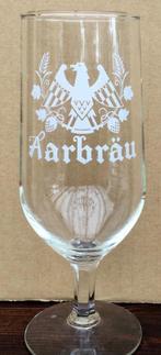 bier brouwerij glas Louwaege Aarbräu, Comme neuf, Enlèvement ou Envoi