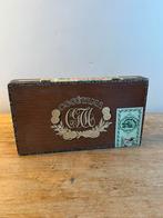 Boîte en bois pour cigares COGÉTAMA, modèle CGTM,, Enlèvement, Utilisé, Boite à tabac ou Emballage