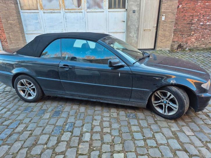 Bmw 320d e46 cabriolet  ., Autos, BMW, Particulier, Cabriolet, Vert, Enlèvement