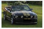 Mustang GT/CS V8 décapotable E85 faible emission, Cuir, Cabriolet, Autres carburants, Noir