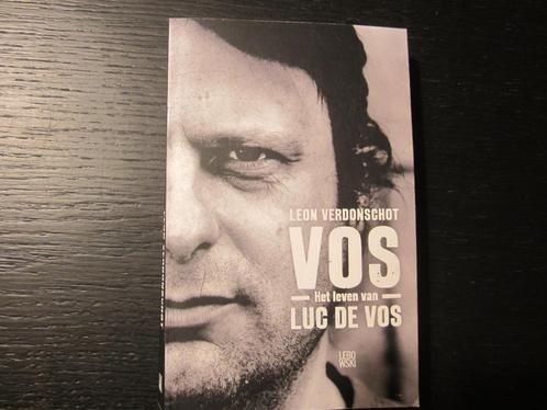 Vos  -Het leven van Luc De Vos-  Leon Verdonschot, Boeken, Biografieën, Ophalen of Verzenden